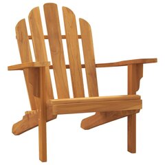 Adirondack puutarhatuoli 79x95x92 cm täysi tiikki hinta ja tiedot | Puutarhatuolit | hobbyhall.fi