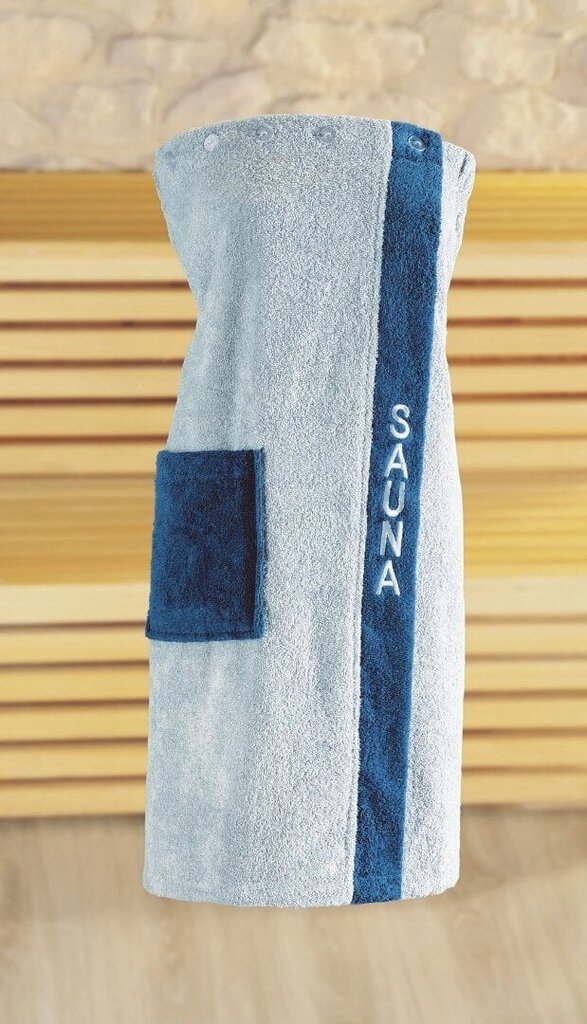Saunahame Gözze Sauna, sininen, 80 x 136 cm hinta ja tiedot | Saunatarvikkeet | hobbyhall.fi