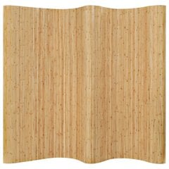 Tilanjakaja bambu 250x165 cm luonnollinen hinta ja tiedot | Sermit ja tilanjakajat | hobbyhall.fi