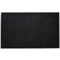 Musta PVC-ovimatto, 90 x 120 cm hinta ja tiedot | Ovimatot | hobbyhall.fi