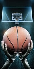 Basketball -pyyhe, 70 x 140 cm kaina ir informacija | Pyyhkeet | hobbyhall.fi