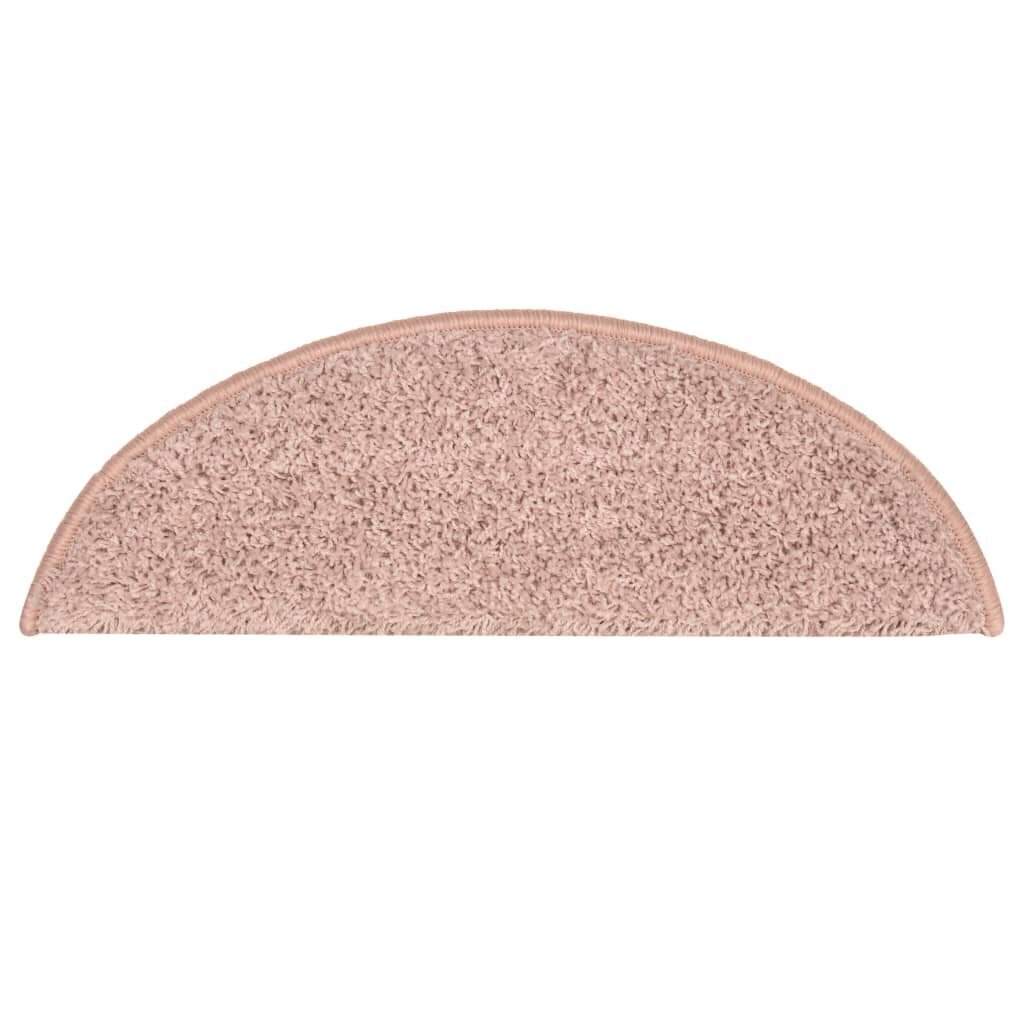 Porrasmatot 15 kpl vaalea pinkki 56x17x3 cm hinta ja tiedot | Isot matot | hobbyhall.fi