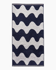 Marimekko Lokki -kylpypyyhe, luonnonvalkoinen-tummansininen, 70 x 140 cm hinta ja tiedot | Pyyhkeet | hobbyhall.fi