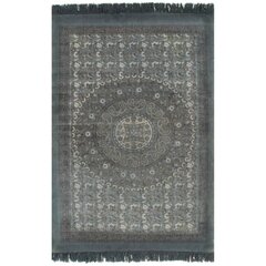 Kilim matto puuvilla 120x180 cm kuviolla harmaa hinta ja tiedot | Isot matot | hobbyhall.fi