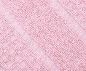 Gözze Uppsala -froteepyyhe vaaleanpunainen, 50 x 100 cm hinta ja tiedot | Pyyhkeet | hobbyhall.fi
