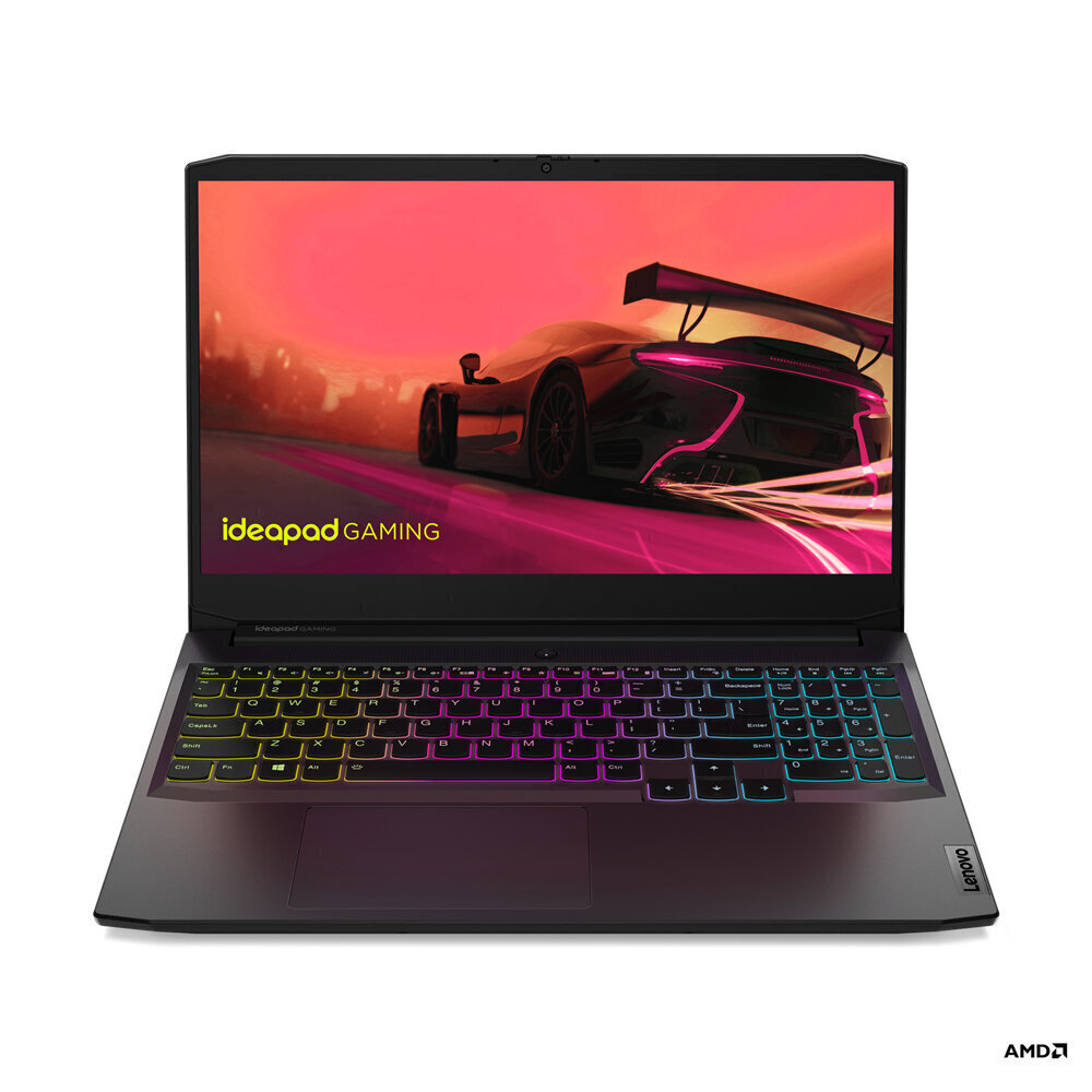 Lenovo IdeaPad Gaming 3 15ACH6 15.6" Ryzen 5 16/512GB RTX 3050 ENG NoOs 82K200NDPB hinta ja tiedot | Kannettavat tietokoneet | hobbyhall.fi