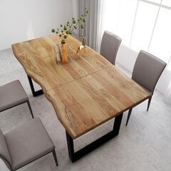 Ruokapöytä 180x90x76 cm hinta ja tiedot | Ruokapöydät | hobbyhall.fi