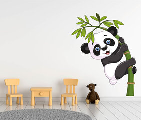 Lastenhuoneen sisustustarra Panda Bamboo. hinta ja tiedot | Sisustustarrat | hobbyhall.fi