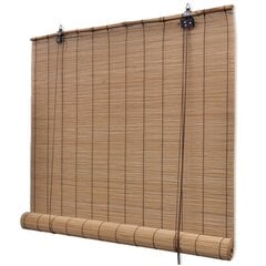 Rullaverho bambu 150x160 cm ruskea hinta ja tiedot | Rullaverhot | hobbyhall.fi