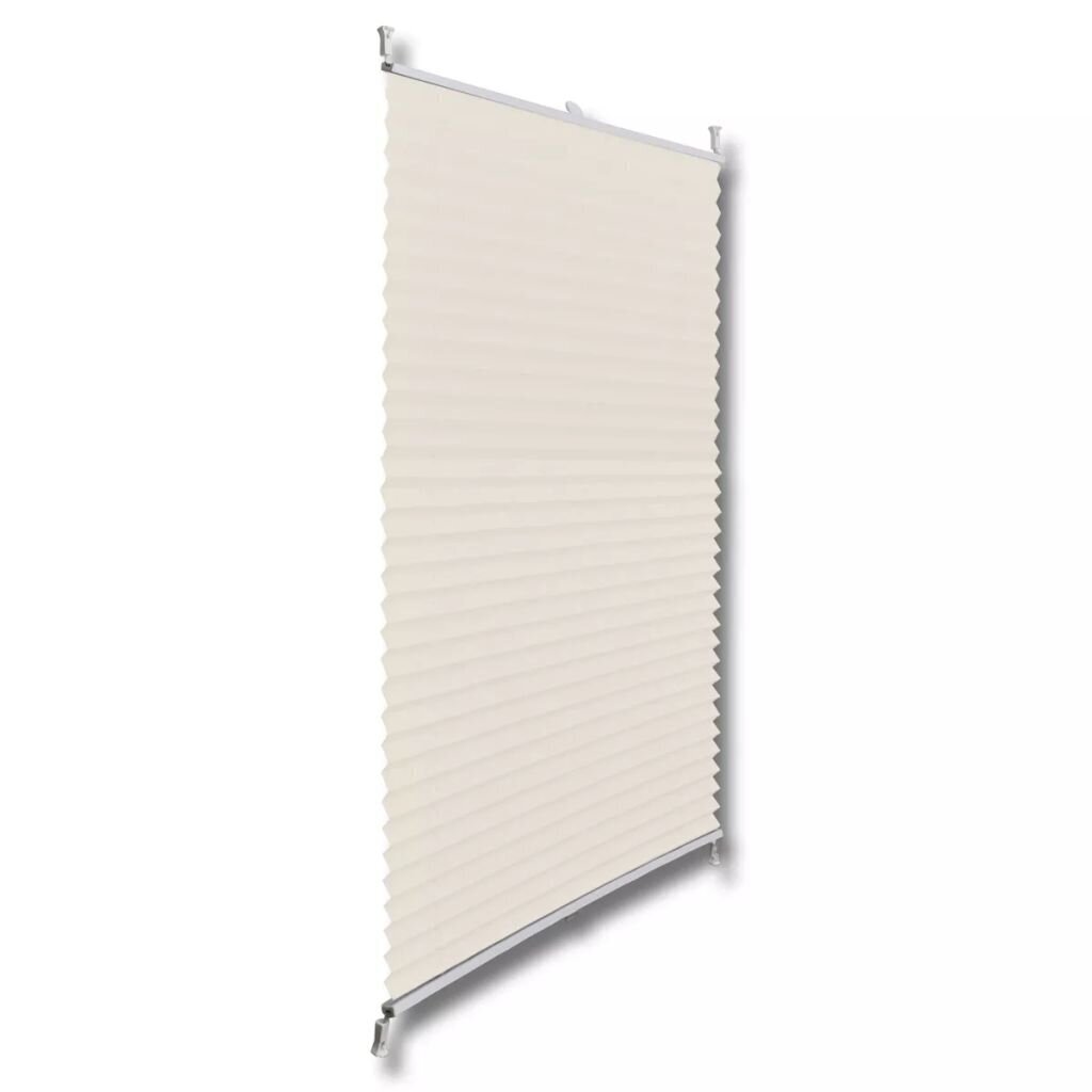 Plisse Kaihdin 110x150cm Kermanvärinen hinta ja tiedot | Kaihtimet | hobbyhall.fi