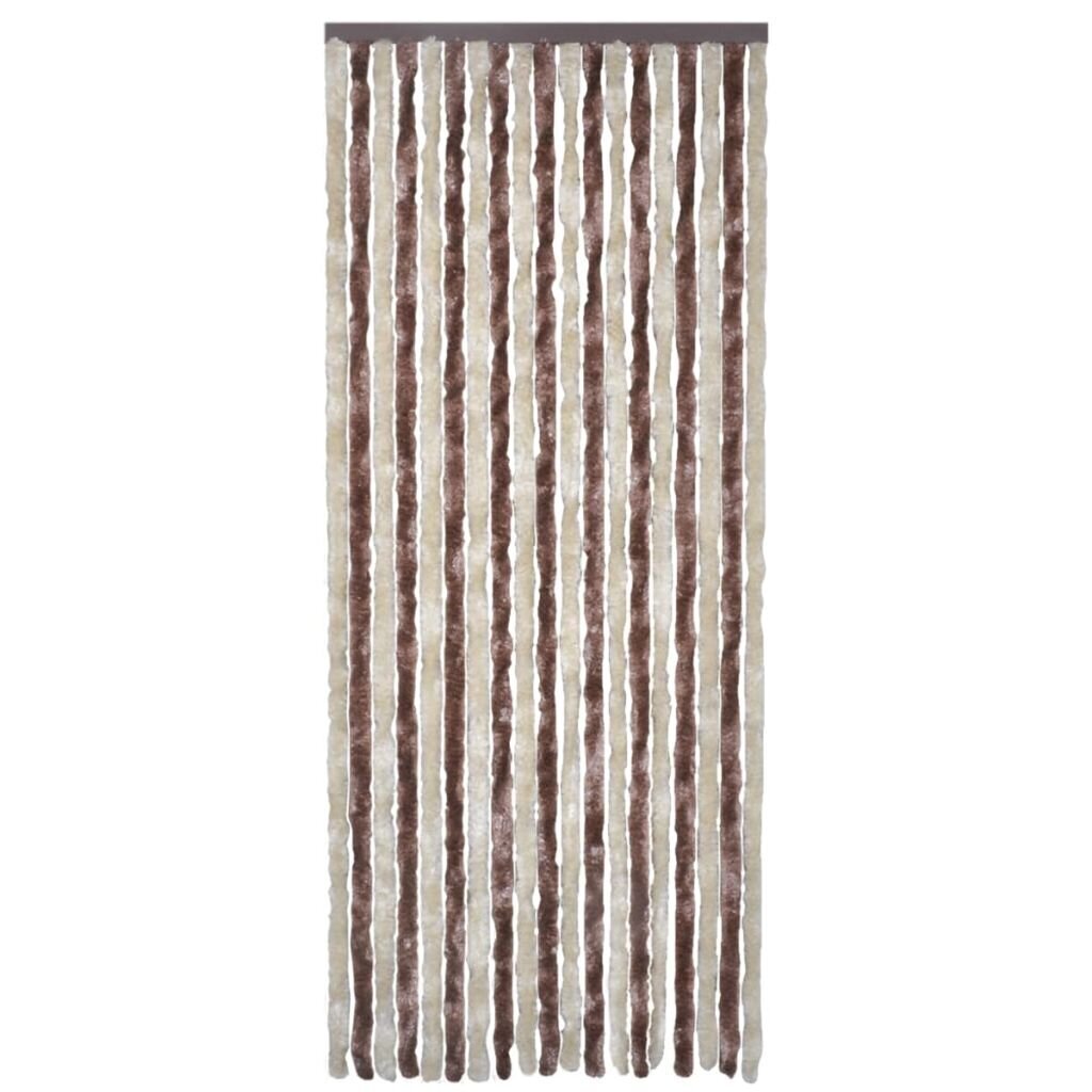 Hyönteisverho beige ja vaaleanruskea 90x220 cm Chenille hinta ja tiedot | Hyttysverkot | hobbyhall.fi