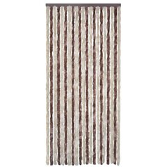 Hyönteisverho beige ja vaaleanruskea 100x220 cm Chenille hinta ja tiedot | Hyttysverkot | hobbyhall.fi