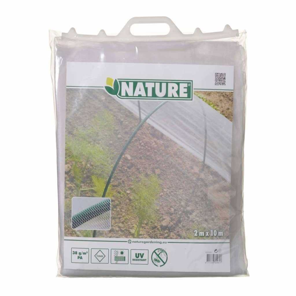 Nature Hyönteisverkko 2x10 m läpinäkyvä hinta ja tiedot | Hyttysverkot | hobbyhall.fi