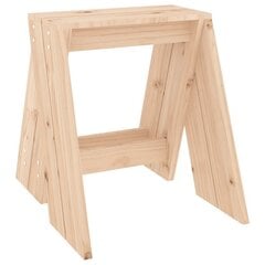 Jakkarat 2 kpl 40x40x45 cm täysi mänty hinta ja tiedot | Ruokapöydän tuolit | hobbyhall.fi