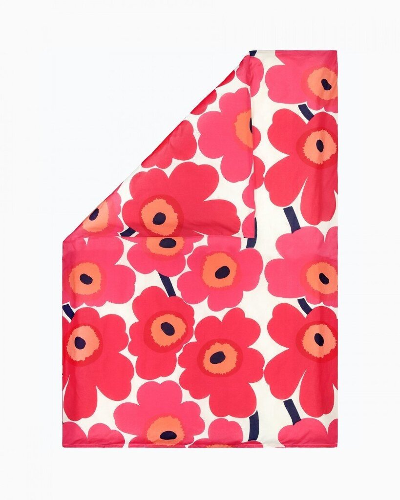 Marimekko Unikko -pussilakana 210 x 210 cm hinta ja tiedot | Pussilakanat ja tyynyliinat | hobbyhall.fi