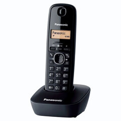 Panasonic KX-TG1611FRH, musta hinta ja tiedot | Lankapuhelimet | hobbyhall.fi