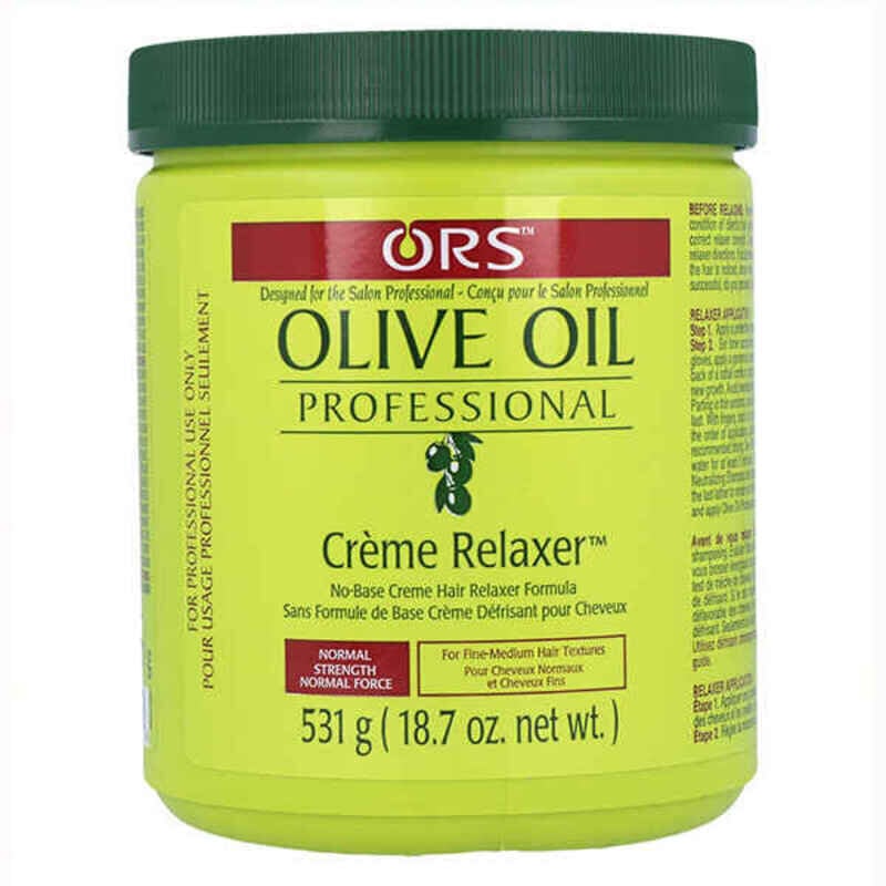 Suoristava hiushoito Ors Olive Oil Creme Relaxer Normal (532 g) hinta ja tiedot | Naamiot, öljyt ja seerumit | hobbyhall.fi