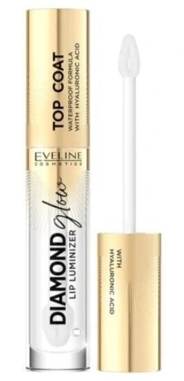 Eveline Cosmetics Timanttihehku Huuliluminizer Hyaluronihapolla 01, 4,5 ml hinta ja tiedot | Huulipunat, huulikiillot ja huulirasvat | hobbyhall.fi