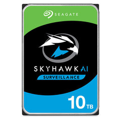 Kiintolevy Seagate Skyhawk AI 3.5" 10TB SATA 6GB/s hinta ja tiedot | Kovalevyt | hobbyhall.fi