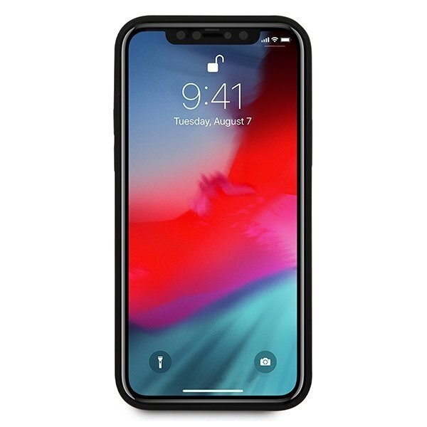 Guess tapauksessa iPhone 12 Pro Max 6,7 GUHCP12LVSATMLRE punainen kova kotelo Saffiano hinta ja tiedot | Puhelimen kuoret ja kotelot | hobbyhall.fi