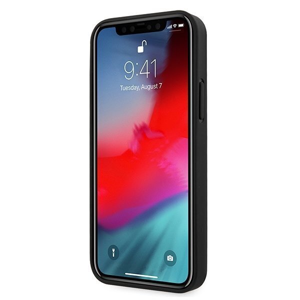 Guess tapauksessa iPhone 12 Pro Max 6,7 GUHCP12LVSATMLRE punainen kova kotelo Saffiano hinta ja tiedot | Puhelimen kuoret ja kotelot | hobbyhall.fi