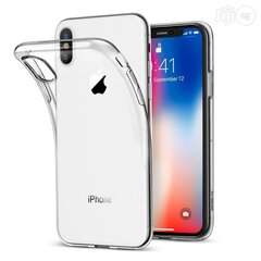 Läpinäkyvä puhelimen kuori iPhone X/Xs:lle hinta ja tiedot | Puhelimen kuoret ja kotelot | hobbyhall.fi