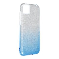 Forcell Shining Case iPhone 11 pro max -puhelimelle läpinäkyvä/sininen hinta ja tiedot | Puhelimen kuoret ja kotelot | hobbyhall.fi