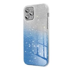 Forcell Shining Case iPhone 11 pro max -puhelimelle läpinäkyvä/sininen hinta ja tiedot | Puhelimen kuoret ja kotelot | hobbyhall.fi