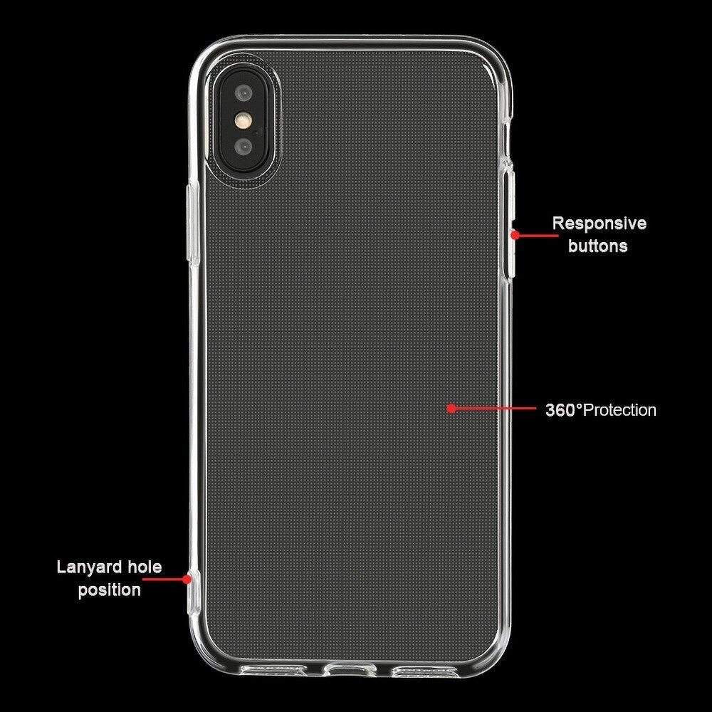 Puhelimen kuori Clear Case 2mm Box, Iphone 11 PRO MAX, läpinäkyvä hinta ja tiedot | Puhelimen kuoret ja kotelot | hobbyhall.fi