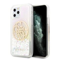 Guess tapauksessa iPhone 11 Pro Max GUHCN65LGIRGP kova kotelo Liquid Glitter 4G Circle hinta ja tiedot | Puhelimen kuoret ja kotelot | hobbyhall.fi