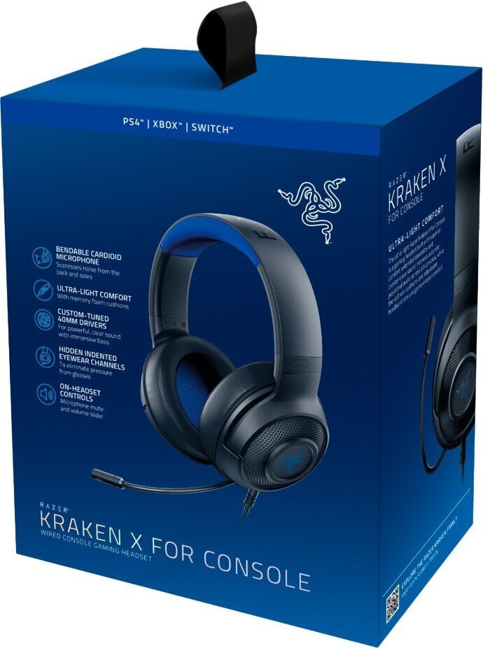 Razer Kraken X hinta ja tiedot | Kuulokkeet | hobbyhall.fi