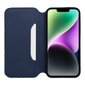 Dual pocket book for IPHONE 14 PRO MAX tummansininen väri hinta ja tiedot | Puhelimen kuoret ja kotelot | hobbyhall.fi