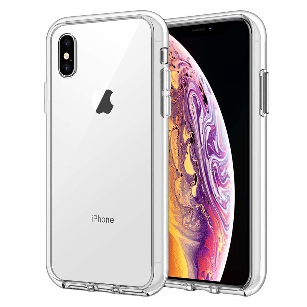 Takatasku Ultra Slim 0,5mm varten Iphone XS hinta ja tiedot | Puhelimen kuoret ja kotelot | hobbyhall.fi