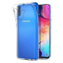 Takatasku Ultra Slim 0,5mm varten Samsung Galaxy A50 / A50S / A30S hinta ja tiedot | Ultra Slim Puhelimet, älylaitteet ja kamerat | hobbyhall.fi