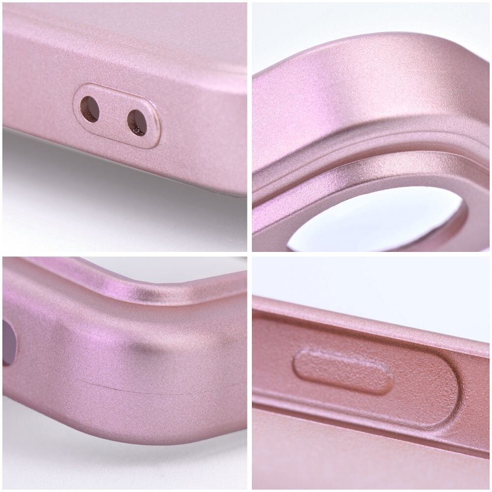 Metallic lompakko varten Iphone 15, vaaleanpunainen hinta ja tiedot | Puhelimen kuoret ja kotelot | hobbyhall.fi