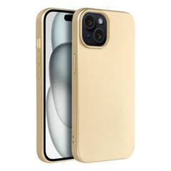 Metallic lompakko varten Iphone 15, kulta hinta ja tiedot | Puhelimen kuoret ja kotelot | hobbyhall.fi