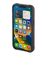 Hama "Metallic Frame" -kuori Apple iPhone 14 Pro Max -puhelimelle, läpinäkyvä/musta hinta ja tiedot | Puhelimen kuoret ja kotelot | hobbyhall.fi