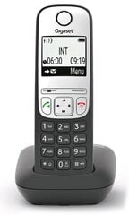 SIEMENS GIGASET A690 - DECT/GAP ilman puhelin, näyttö, handsfree, seznam 100 čísel, barva černá/ stříbrná hinta ja tiedot | Puhelintelineet | hobbyhall.fi