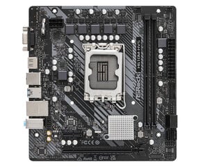 Asrock H610M-HVS Intel H610 LGA 1700 micro ATX hinta ja tiedot | Emolevyt | hobbyhall.fi