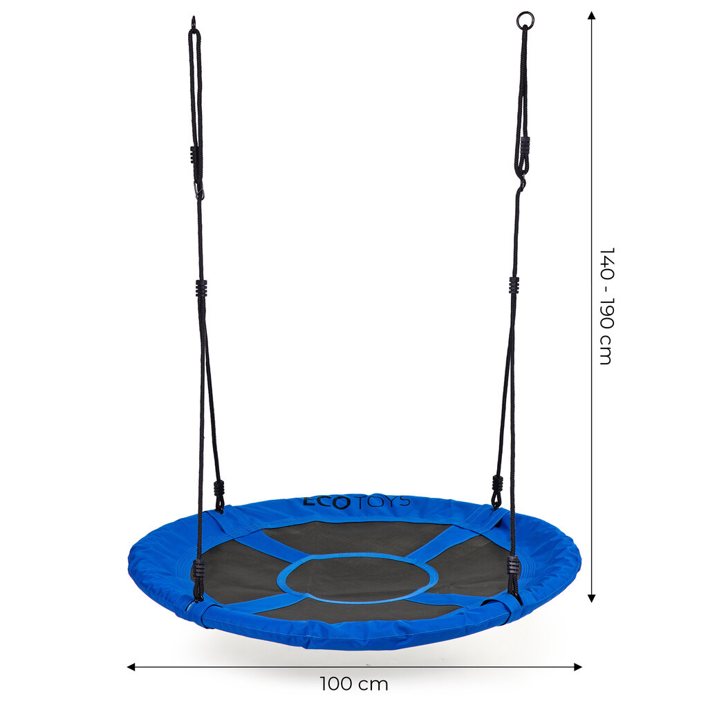 Puutarhakeinu 100 cm, sininen ECOTOYS hinta ja tiedot | Hiekkalelut ja rantalelut | hobbyhall.fi