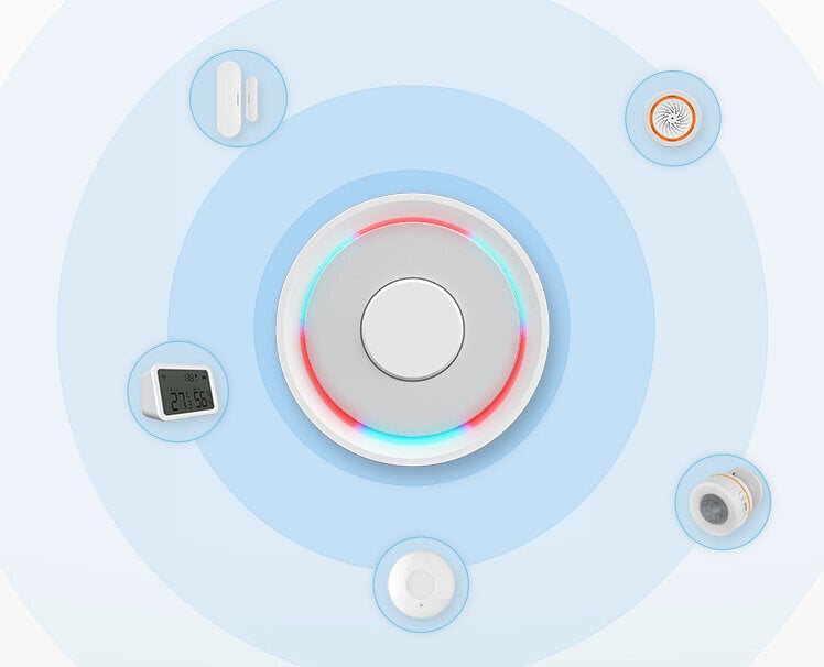 NEO TUYA WiFi-Zigbee langallinen yhdyskäytävä hinta ja tiedot | Älylaitteiden lisätarvikkeet | hobbyhall.fi