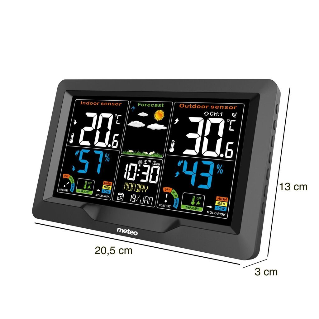 Sääasema METEO SP104 hinta ja tiedot | Sääasemat, lämpö- ja kosteusmittarit | hobbyhall.fi