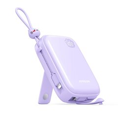 Virtalähde jalustalla, 2in1, Joyroom JR-L008 Plus1, 22,5 W., 20000 mAh., USB-A USB-C iPhone, violetti hinta ja tiedot | Varavirtalähteet | hobbyhall.fi