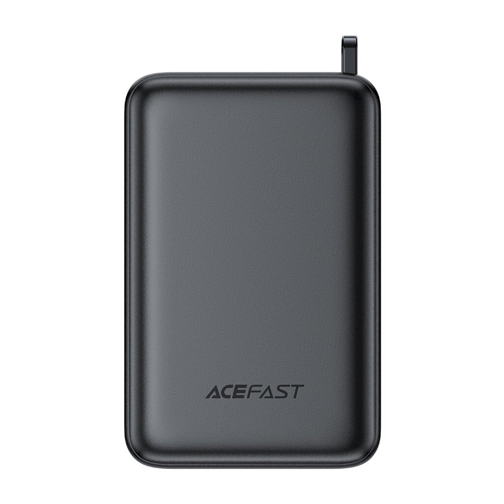 Virta-akku, Acefast M41, 20000 mAh., M4 PD 67 W., integroidulla USB-C-kaapelilla, musta hinta ja tiedot | Varavirtalähteet | hobbyhall.fi