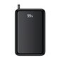 Virta-akku, Acefast M41, 20000 mAh., M4 PD 67 W., integroidulla USB-C-kaapelilla, musta hinta ja tiedot | Varavirtalähteet | hobbyhall.fi