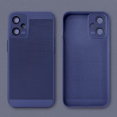 Moozy suojakuori Xiaomi Redmi Note 12 5G kotelo tuuletuskuviolla VentiGuard Case, sininen hinta ja tiedot | Puhelimen kuoret ja kotelot | hobbyhall.fi