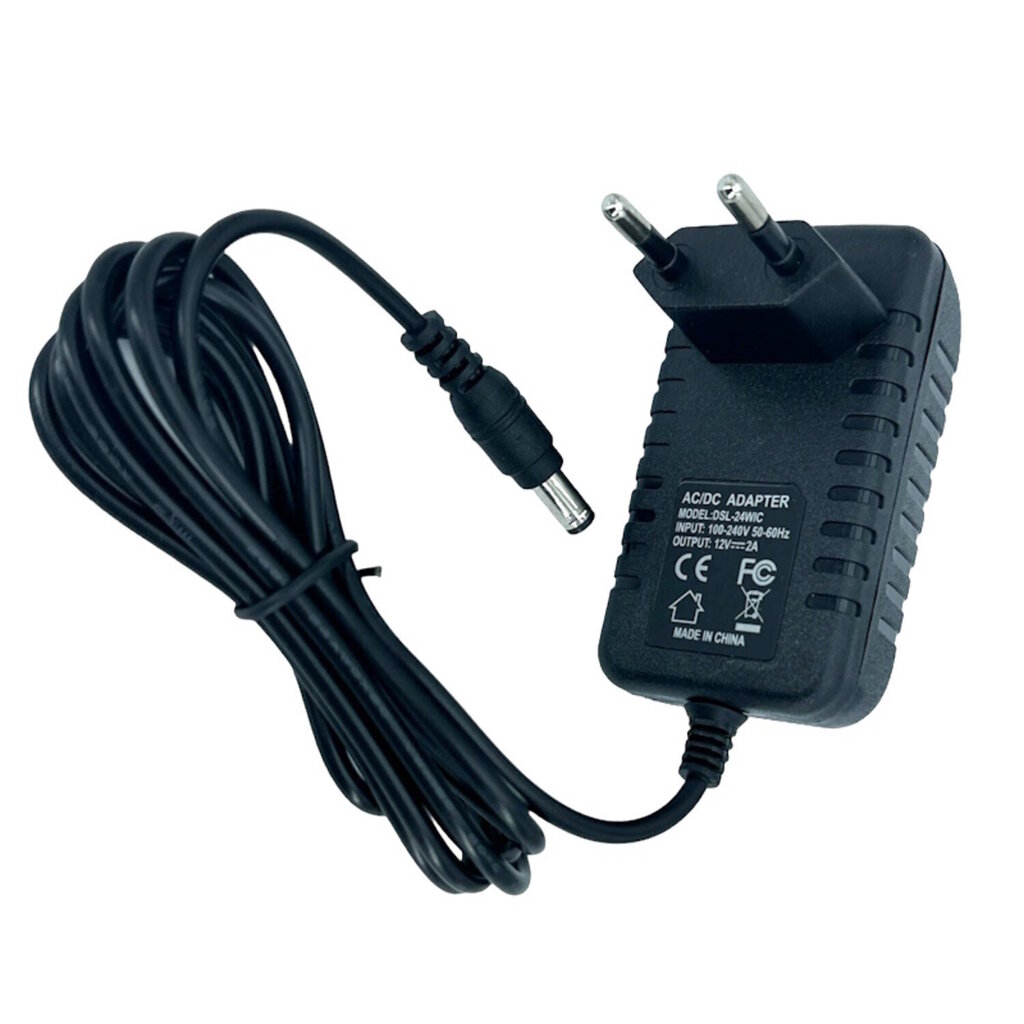 iLike S11 Universal 3D 12V versio Printing Pen 12V Travel Power Adapter 220V 1,8m kaapelilla hinta ja tiedot | Älylaitteiden lisätarvikkeet | hobbyhall.fi