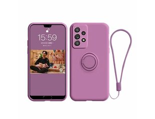 Hallo Ring Liquid Silicone Back Case Xiaomi Redmi Note 11 Pro / violetti hinta ja tiedot | Puhelimen kuoret ja kotelot | hobbyhall.fi