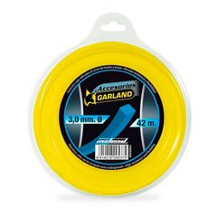 Leikkuulanka Garland 71023c4230 Ø 3 mm, 42 m Nylon hinta ja tiedot | Puutarhatyökalujen tarvikkeet | hobbyhall.fi