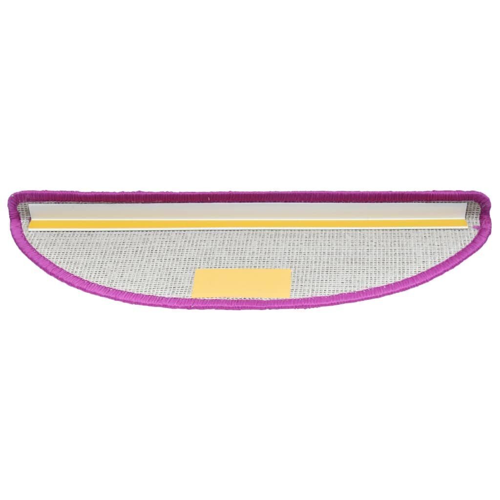 Porrasmatot 10 kpl 56x17x3 cm violetti hinta ja tiedot | Isot matot | hobbyhall.fi